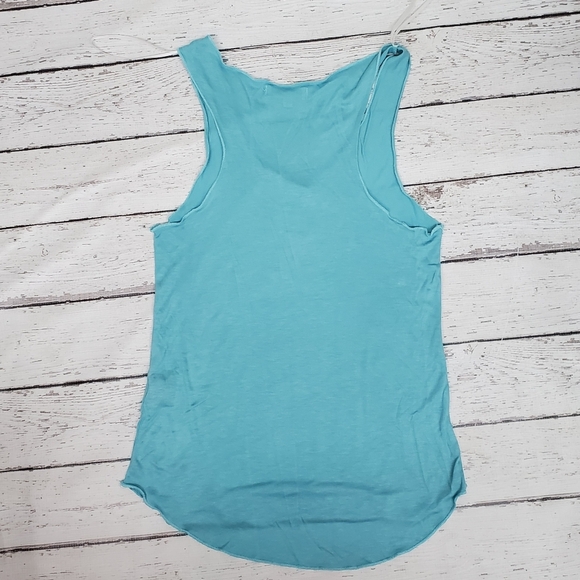 Oxford Circus Tank Top Owl Blue Size Sm - Picture 2 of 7